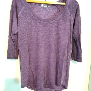 🥶 2 for $10 Sale Roxy 3/4 sleeve oversized tee